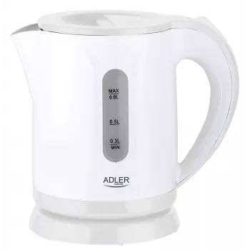 Electric kettle 0,8l AD 1371w white