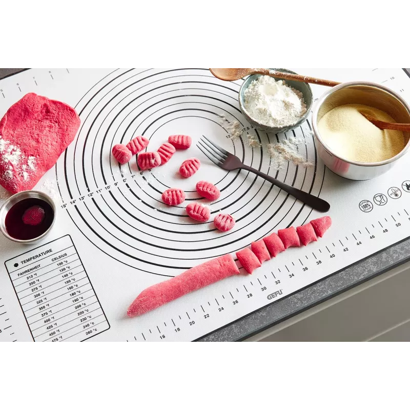Baking mat GEFU PAD — silicone, ivory, 500 × 700 mm