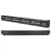Extralink Gigabit PoE Injector 16 Port 16x 1000Mb/s RJ45, Rackmount