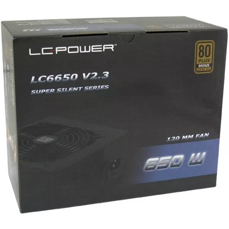 Power Supply Unit LC-Power LC6650 V2.3 650 W
