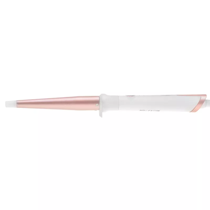 Curling iron Adler AD 2119 — tapered 12–25 mm ceramic barrel, adjustable 120–200 °C, 45 W, pink