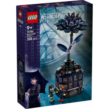 LEGO building set LEGO Wednesday 76784 Black Dahlia Flower — decorative model, 358 pcs, 9+ years