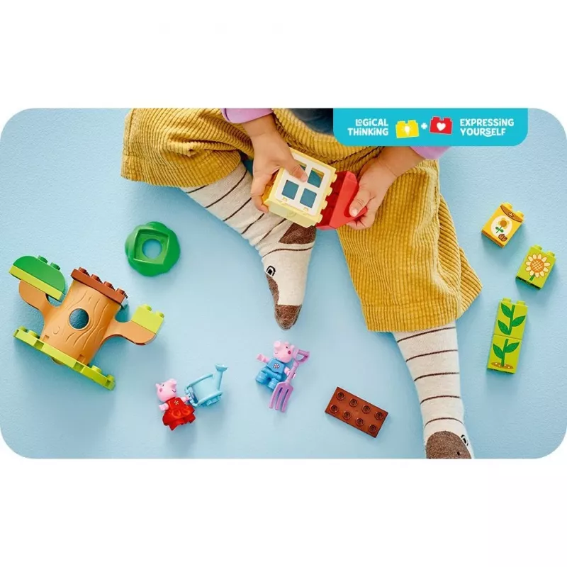 Lego 10431 Duplo Peppa Pig Garden and Tree House Playset