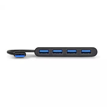USB Hub Port Designs 900121 USB 3.2 Gen 1 Type-A 5000 Mbit/s Black