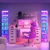 Smart LED display panel Nanoleaf X Fantaqi EXPO SQFX01K02-4WT — modular decorative lighting panel set