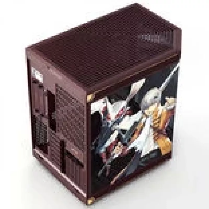 HYTE PC case Y70 Metaphor ReFantazio (Midi-Tower, E-ATX, Tempered Glass, Dual-Chamber, PCIe 4.0 Riser, White/Multicolor)