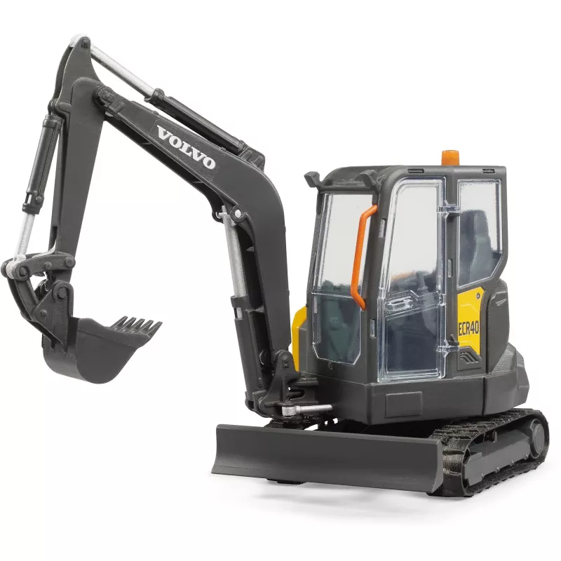 BRUDER model vehicle — Volvo ECR40 compact excavator (toy) by BRUDER, model 02465