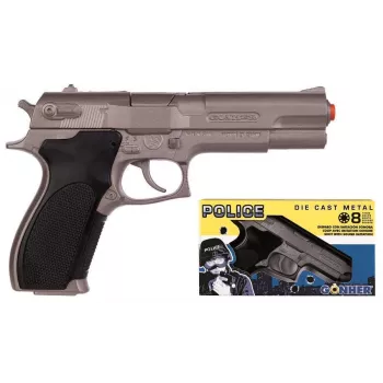 Toy Dart Gun Pulio Police GONHER 45/0 15545 — single-shot spring-powered model