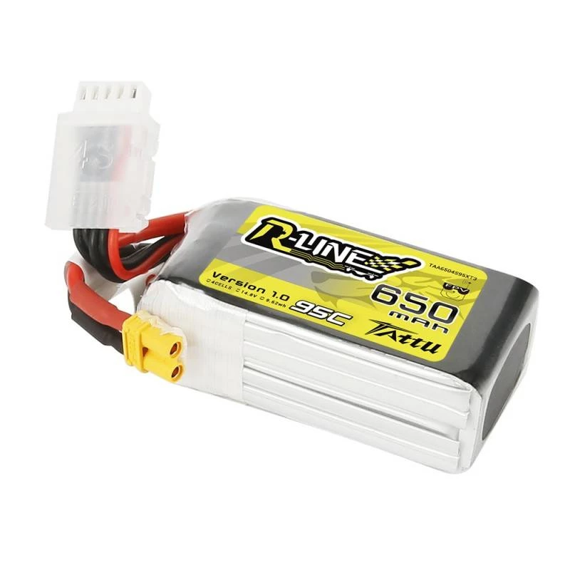 Battery Tattu R-Line 650mAh 14,8V 95C 4S1P XT30