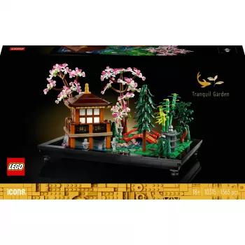 LEGO building kit ICONS 10315 Zen Garden, 1363 pieces, 18+, dimensions 210×320×200 mm, weight 4.19 kg