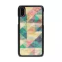 Smartphone case iKins for iPhone XS / iPhone XS Mosaic Black