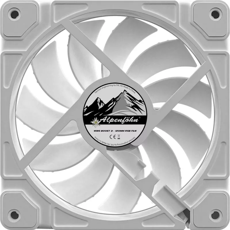ALPENFÖHN Wing Boost 3 ARGB 120mm Fan 3-Pack White