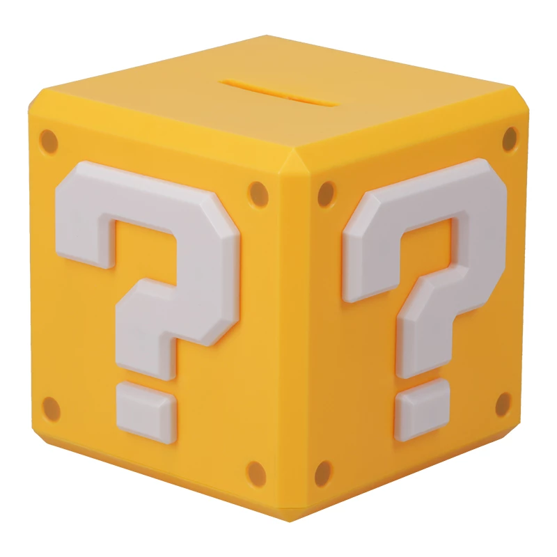 Money box Paladone Super Mario Question Block design coin bank