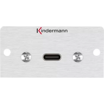 Socket outlet USB C Kindermann 7444000549