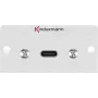 Socket outlet USB C Kindermann 7444000549