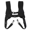 Double shoulder harness Puluz PU6002 adjustable straps for cameras, wearable chest and back mount