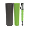Schildkröt Fitness 3 in 1 Massage Roller Set Black, Green Foam 1 pc(s)