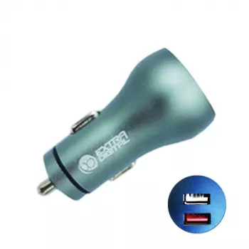 Charger USB 2.0 + USB 3.0: 12V-24V, 30W, QC3.0