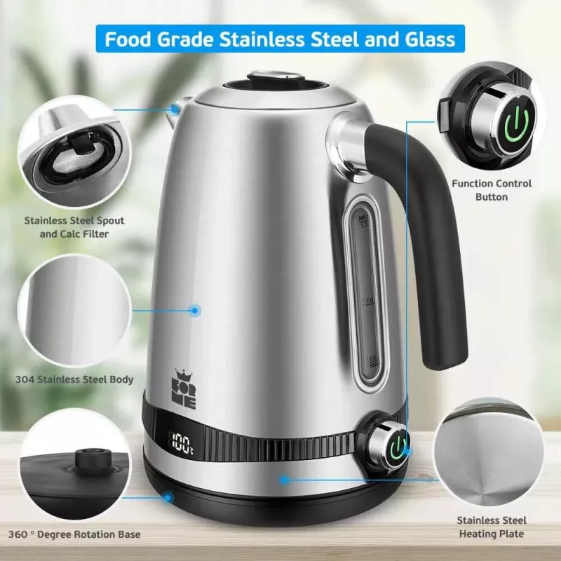 Electric kettle Forme FKS-817 1.7L 2200W Black