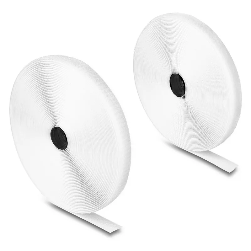 DeLOCK Heavy-duty Hook-and-Loop tape L 15 m x W 20 mm white