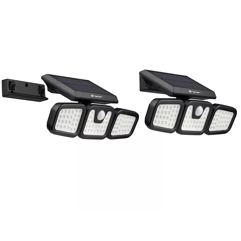 Tracer 47191 Saturn LED solar floodlight with motion sensor