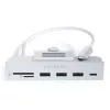Laptop dock / port replicator Satechi ST-UCICHS USB 3.2 Gen 1 Type-C, USB-A ports, SD/MicroSD, Silver