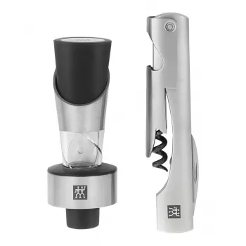 ZWILLING Sommelier wine tool set — rectangular case 100×190×42 mm, 2 pcs
