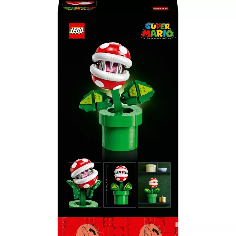 LEGO building toy set LEGO SUPER MARIO 71426 Piranha Plant with interactive features