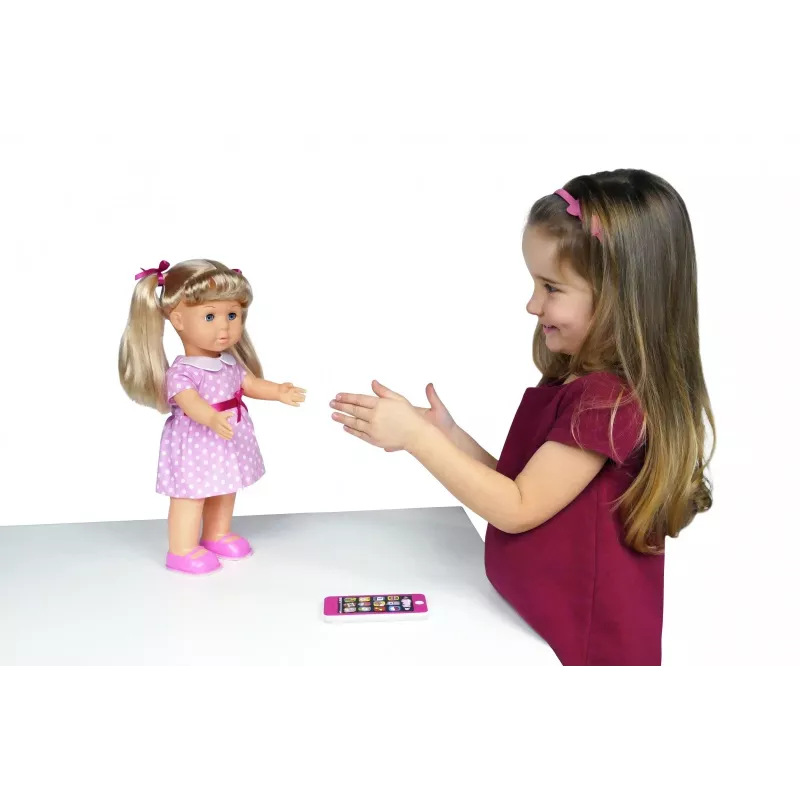Doll Artyk Natalia walking with smartphone 41 cm – Artyk 41cm walking doll with accessory