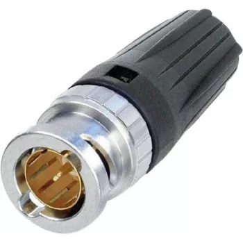 Neutrik NBLC75BVZ17 Wire Connector BNC Aluminium - Black (NBLC75BVZ17)
