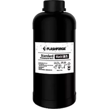 3D printing resin Flashforge UV/LCD Standard Black 1 L, 405 nm curing wavelength