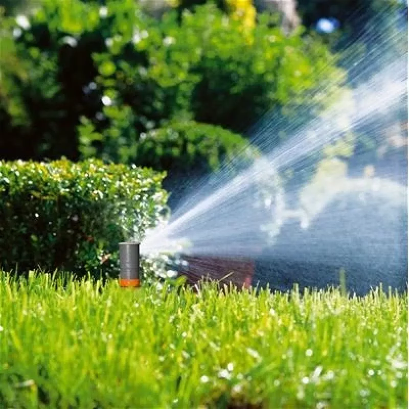 Circular water sprinkler Gardena T 380 Black