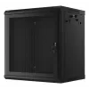 Wall mounted rack Lanberg WF01-6412-23B 12U Black IP20