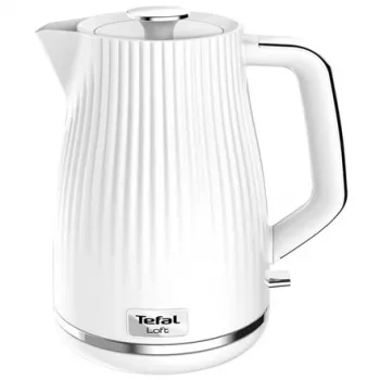 Electric kettle Tefal KO250130 — 1.7 L capacity, 2400 W, white