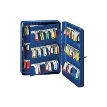 Key Box WEDO 10260803X with 110 Hooks — metal key cabinet for organizing keys