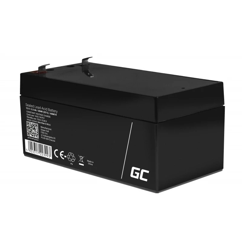 Green Cell AGM19 UPS battery Sealed Lead Acid 12 V 3.3 Ah