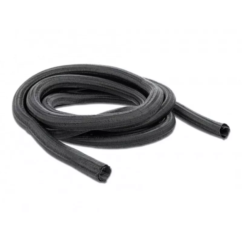 Braided Sleeving DeLOCK 19046 10 m x 19 mm black