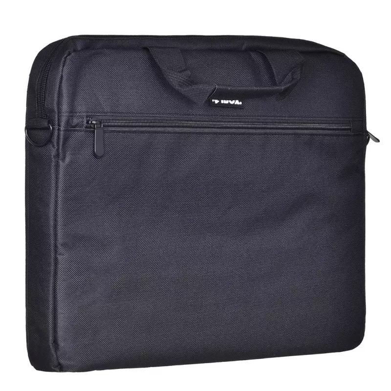 Briefcase IBOX TN6020 for 39.6 cm (15.6 inch) laptops — nylon, black, shoulder strap