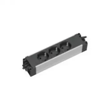 Power Extension Bachmann 336.600 3 AC Outlets Black