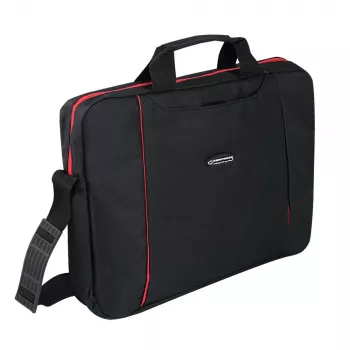 Esperanza SALERNO 39.6 cm (15.6) Toploader bag Black, Red