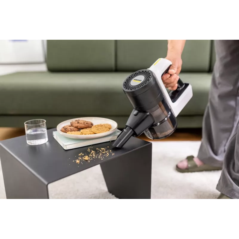 Stick vacuum Kärcher VCS 3 Nano — battery, HEPA filter, bagless 0.6 L, 2.5 Ah, black
