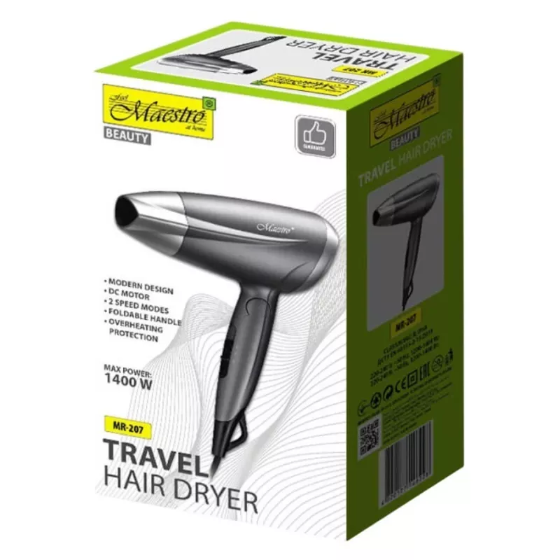 Hair dryer Maestro MR-207 1400W