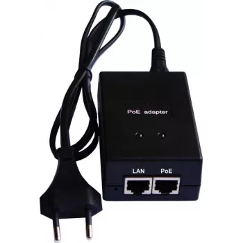 PoE injector extra digital POE-004 1-channel 48V 15W for single-device power over Ethernet