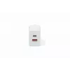 AC Indoor USB GaN Charger DIGITUS DA-10301 — 30W, 1× USB-C, 1× USB-A, 100–240V, white
