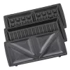 Sandwich maker Jata JESW2010 — 750 W, black, 230 V, non‑PFOA non‑stick plates