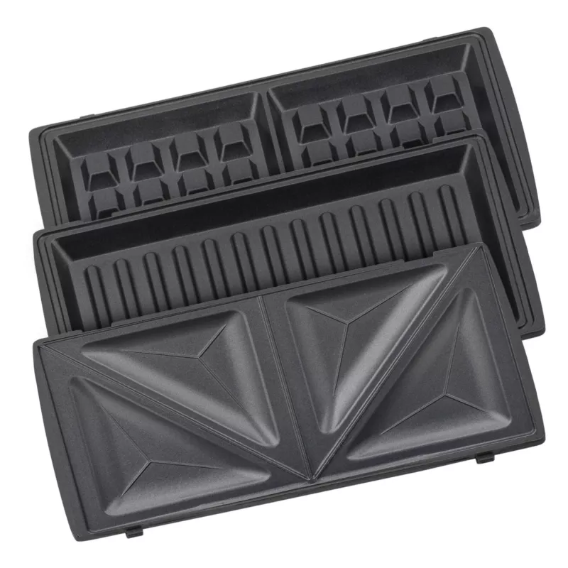 Sandwich maker Jata JESW2010 — 750 W, black, 230 V, non‑PFOA non‑stick plates