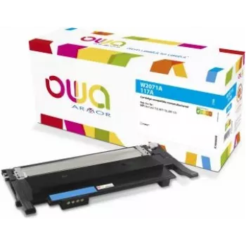 OWA Armor toner compatible with HP W2071A - 117A - 700st - blue/cyan
