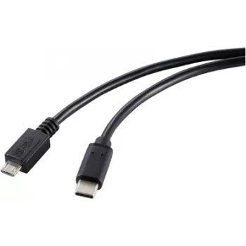 Renkforce RF-5720396 USB Cable Black