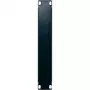 Blank panel LogiLink ACT104 Black Steel