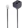 telephone cable ShiverPeaks BS71231-4 0.15 m Black